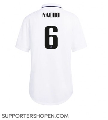 Real Madrid Nacho #6 Hemma Matchtröja Dam 2022-23 Kortärmad
